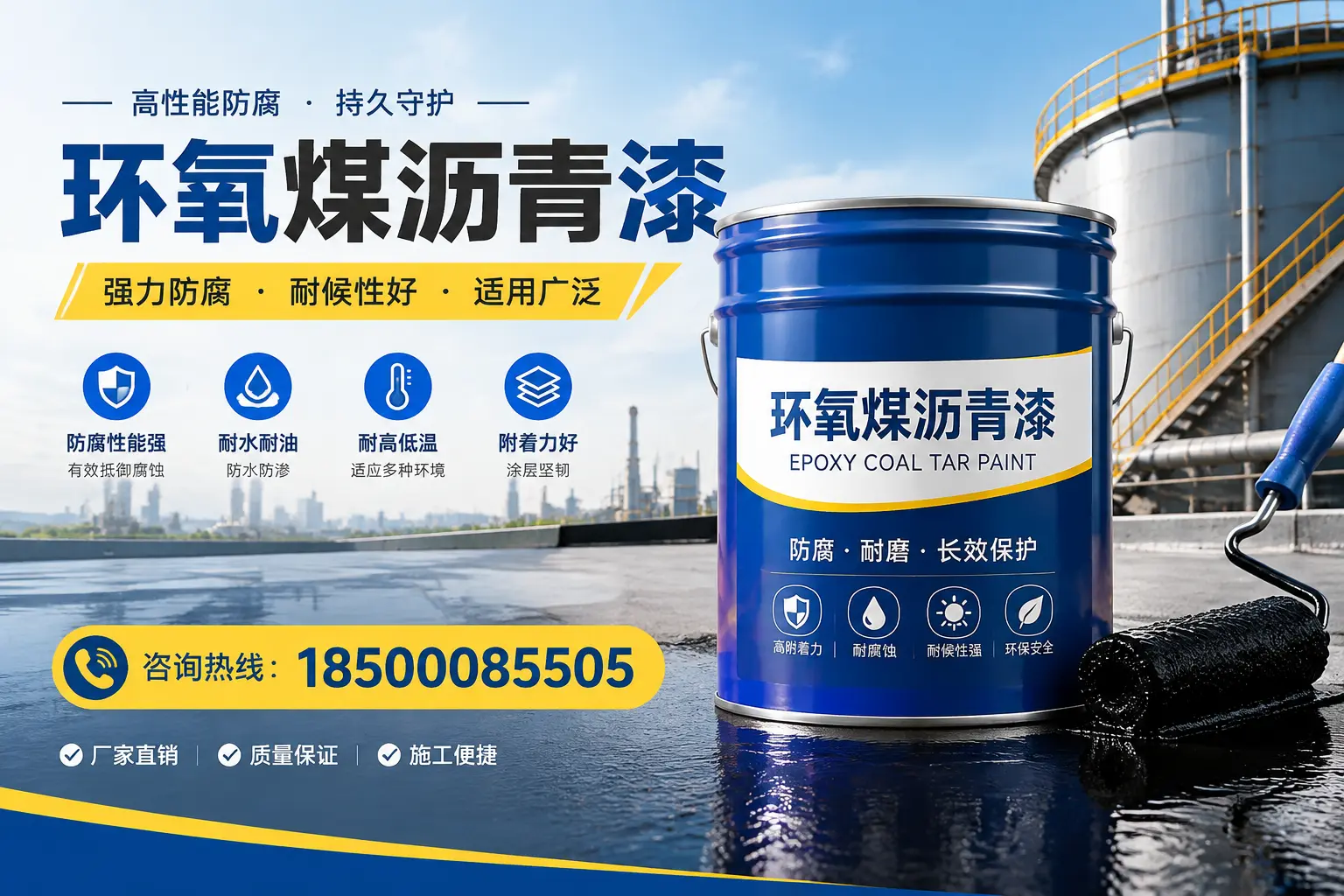 环氧煤沥青漆的储存与运输注意事项，金华企业须知