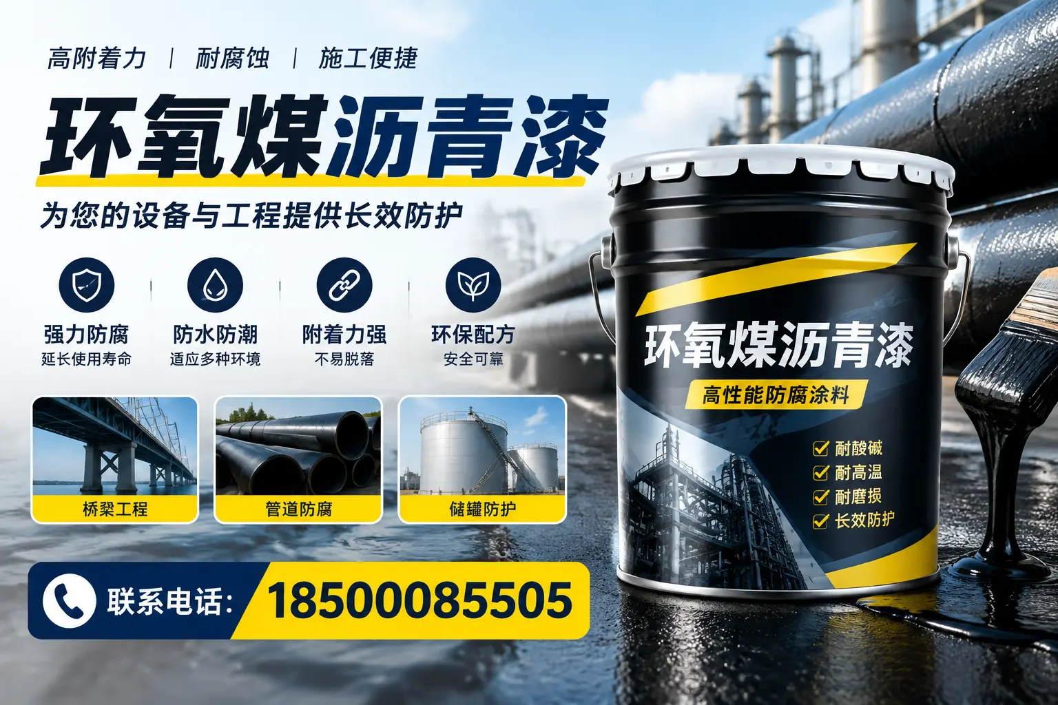 环氧煤沥青漆与其他涂料的对比分析，助力金华企业决策